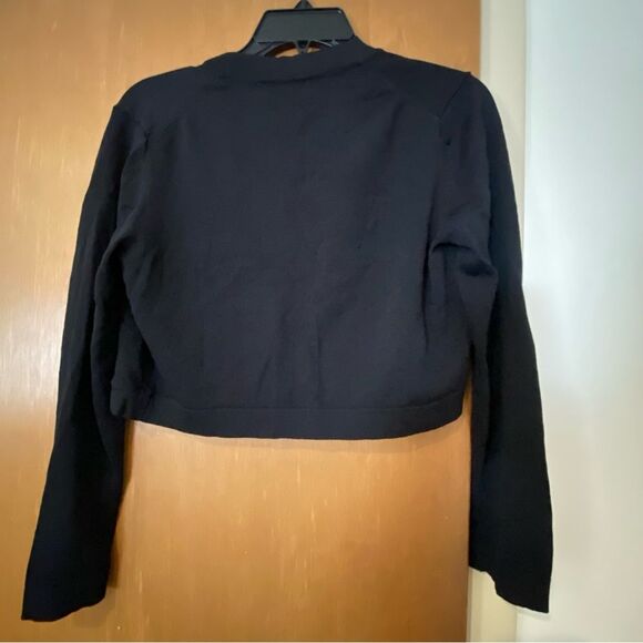 RN Studio by Ronni Nicole Black Shrug Size M - Picture 2 of 6